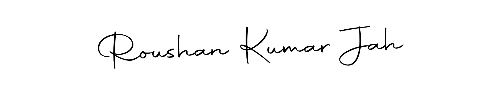 Make a beautiful signature design for name Roushan Kumar Jah. Use this online signature maker to create a handwritten signature for free. Roushan Kumar Jah signature style 10 images and pictures png