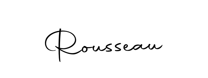 Here are the top 10 professional signature styles for the name Rousseau. These are the best autograph styles you can use for your name. Rousseau signature style 10 images and pictures png