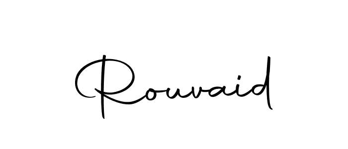 Make a beautiful signature design for name Rouvaid. With this signature (Autography-DOLnW) style, you can create a handwritten signature for free. Rouvaid signature style 10 images and pictures png