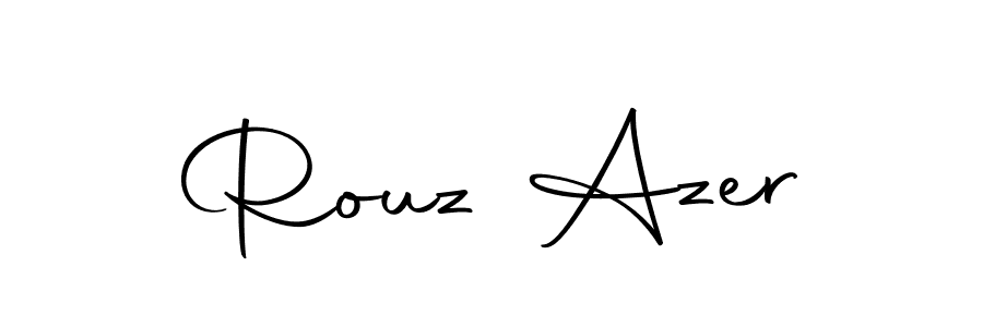 Check out images of Autograph of Rouz Azer name. Actor Rouz Azer Signature Style. Autography-DOLnW is a professional sign style online. Rouz Azer signature style 10 images and pictures png