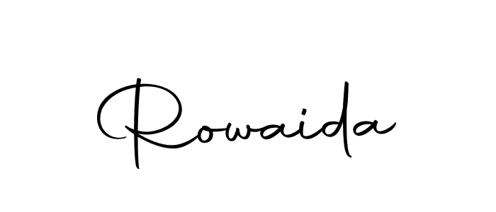 if you are searching for the best signature style for your name Rowaida. so please give up your signature search. here we have designed multiple signature styles  using Autography-DOLnW. Rowaida signature style 10 images and pictures png