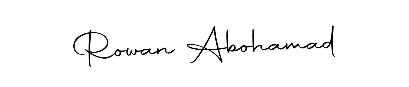 Once you've used our free online signature maker to create your best signature Autography-DOLnW style, it's time to enjoy all of the benefits that Rowan Abohamad name signing documents. Rowan Abohamad signature style 10 images and pictures png