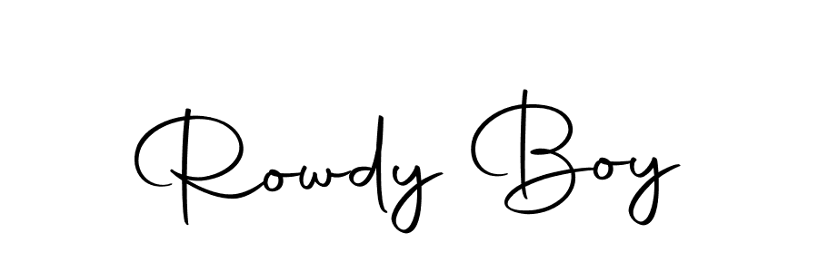 Check out images of Autograph of Rowdy Boy name. Actor Rowdy Boy Signature Style. Autography-DOLnW is a professional sign style online. Rowdy Boy signature style 10 images and pictures png