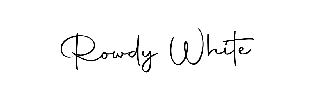 This is the best signature style for the Rowdy White name. Also you like these signature font (Autography-DOLnW). Mix name signature. Rowdy White signature style 10 images and pictures png