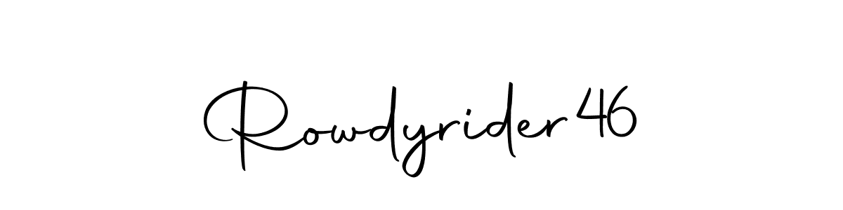 Make a short Rowdyrider46 signature style. Manage your documents anywhere anytime using Autography-DOLnW. Create and add eSignatures, submit forms, share and send files easily. Rowdyrider46 signature style 10 images and pictures png