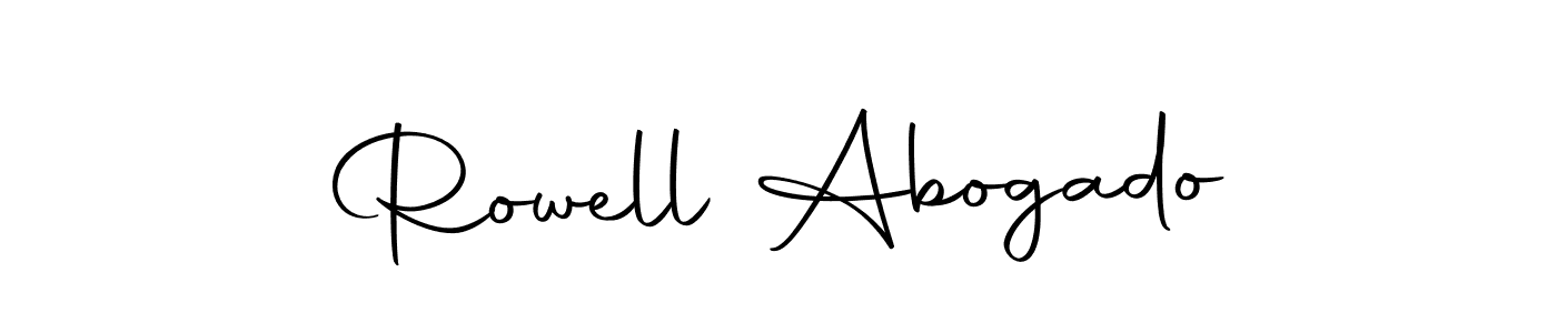 Best and Professional Signature Style for Rowell Abogado. Autography-DOLnW Best Signature Style Collection. Rowell Abogado signature style 10 images and pictures png
