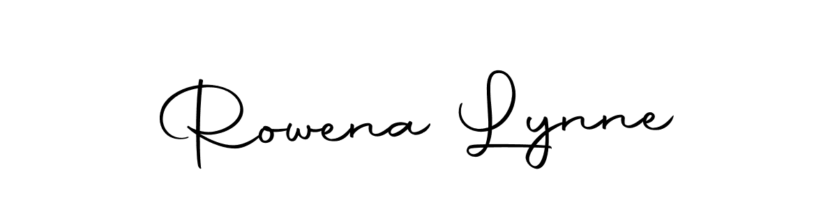 How to make Rowena Lynne signature? Autography-DOLnW is a professional autograph style. Create handwritten signature for Rowena Lynne name. Rowena Lynne signature style 10 images and pictures png