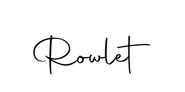 Make a beautiful signature design for name Rowlet. With this signature (Autography-DOLnW) style, you can create a handwritten signature for free. Rowlet signature style 10 images and pictures png