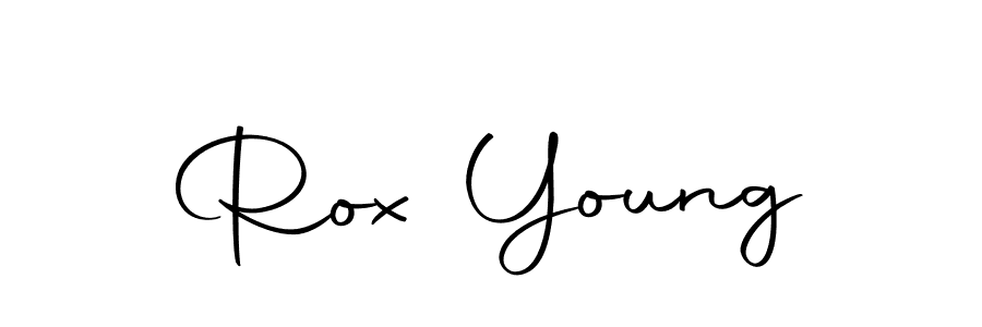 Similarly Autography-DOLnW is the best handwritten signature design. Signature creator online .You can use it as an online autograph creator for name Rox Young. Rox Young signature style 10 images and pictures png