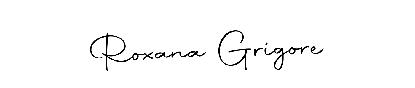 Make a beautiful signature design for name Roxana Grigore. Use this online signature maker to create a handwritten signature for free. Roxana Grigore signature style 10 images and pictures png