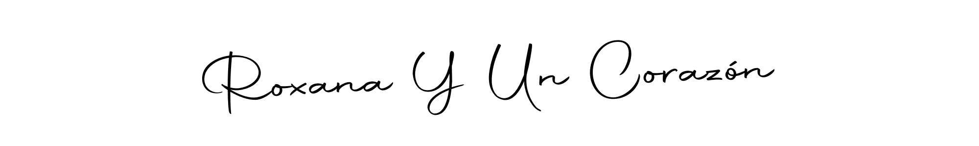 Use a signature maker to create a handwritten signature online. With this signature software, you can design (Autography-DOLnW) your own signature for name Roxana Y Un Corazón. Roxana Y Un Corazón signature style 10 images and pictures png