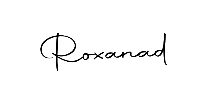 You should practise on your own different ways (Autography-DOLnW) to write your name (Roxanad) in signature. don't let someone else do it for you. Roxanad signature style 10 images and pictures png