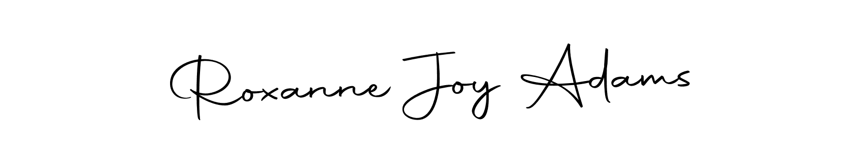 Roxanne Joy Adams stylish signature style. Best Handwritten Sign (Autography-DOLnW) for my name. Handwritten Signature Collection Ideas for my name Roxanne Joy Adams. Roxanne Joy Adams signature style 10 images and pictures png