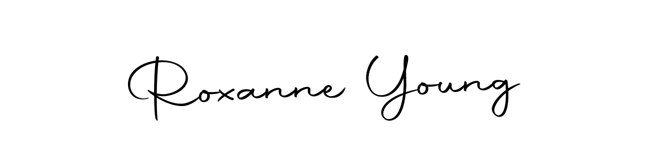 if you are searching for the best signature style for your name Roxanne Young. so please give up your signature search. here we have designed multiple signature styles  using Autography-DOLnW. Roxanne Young signature style 10 images and pictures png