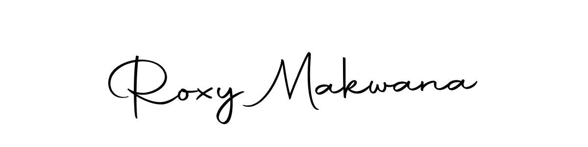 Also we have Roxy Makwana name is the best signature style. Create professional handwritten signature collection using Autography-DOLnW autograph style. Roxy Makwana signature style 10 images and pictures png