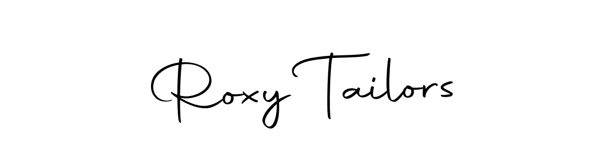 See photos of Roxy Tailors official signature by Spectra . Check more albums & portfolios. Read reviews & check more about Autography-DOLnW font. Roxy Tailors signature style 10 images and pictures png