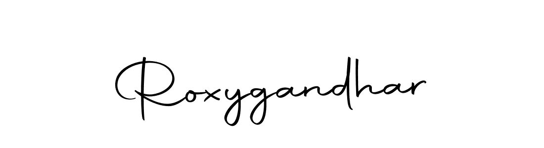 Create a beautiful signature design for name Roxygandhar. With this signature (Autography-DOLnW) fonts, you can make a handwritten signature for free. Roxygandhar signature style 10 images and pictures png