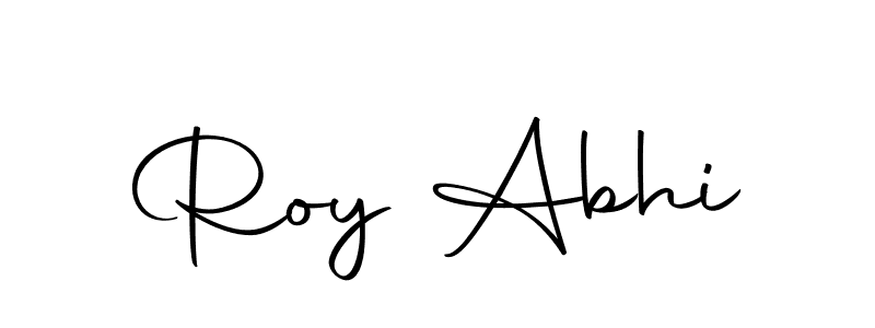 Make a beautiful signature design for name Roy Abhi. Use this online signature maker to create a handwritten signature for free. Roy Abhi signature style 10 images and pictures png