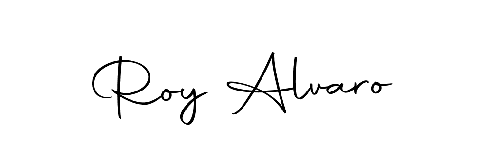 Create a beautiful signature design for name Roy Alvaro. With this signature (Autography-DOLnW) fonts, you can make a handwritten signature for free. Roy Alvaro signature style 10 images and pictures png