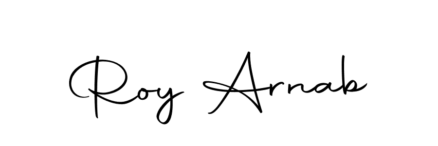 Autography-DOLnW is a professional signature style that is perfect for those who want to add a touch of class to their signature. It is also a great choice for those who want to make their signature more unique. Get Roy Arnab name to fancy signature for free. Roy Arnab signature style 10 images and pictures png