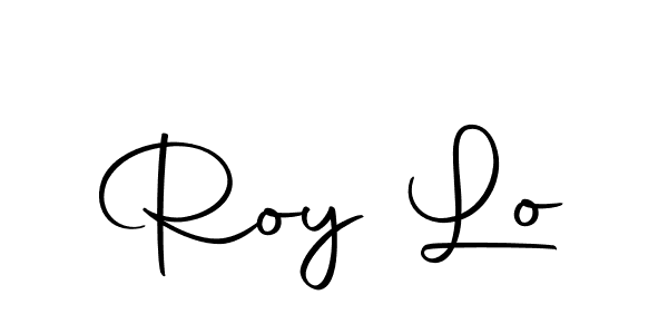 You should practise on your own different ways (Autography-DOLnW) to write your name (Roy Lo) in signature. don't let someone else do it for you. Roy Lo signature style 10 images and pictures png