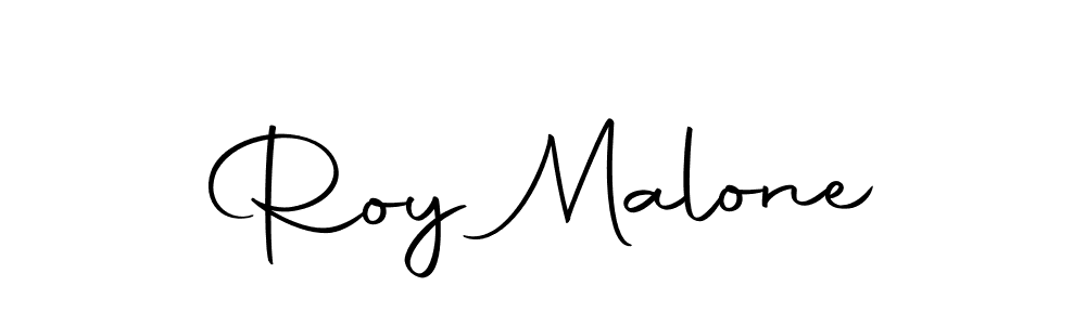 Use a signature maker to create a handwritten signature online. With this signature software, you can design (Autography-DOLnW) your own signature for name Roy Malone. Roy Malone signature style 10 images and pictures png