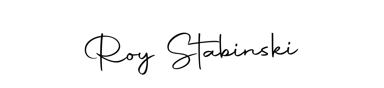 Make a beautiful signature design for name Roy Stabinski. Use this online signature maker to create a handwritten signature for free. Roy Stabinski signature style 10 images and pictures png