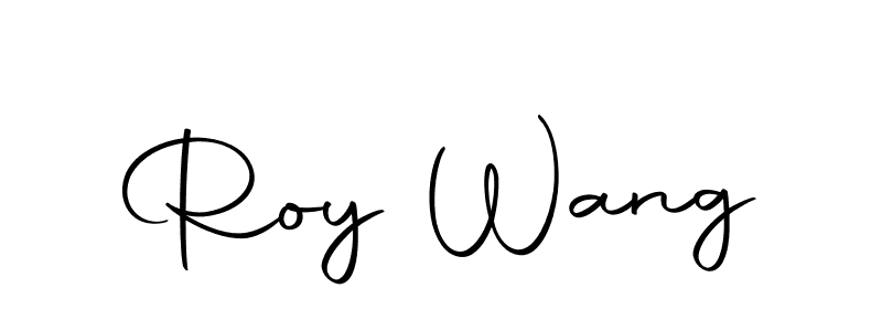 You should practise on your own different ways (Autography-DOLnW) to write your name (Roy Wang) in signature. don't let someone else do it for you. Roy Wang signature style 10 images and pictures png