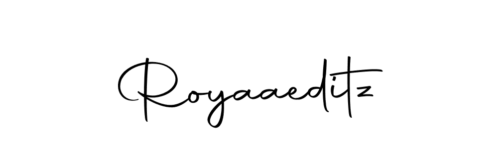 The best way (Autography-DOLnW) to make a short signature is to pick only two or three words in your name. The name Royaaeditz include a total of six letters. For converting this name. Royaaeditz signature style 10 images and pictures png