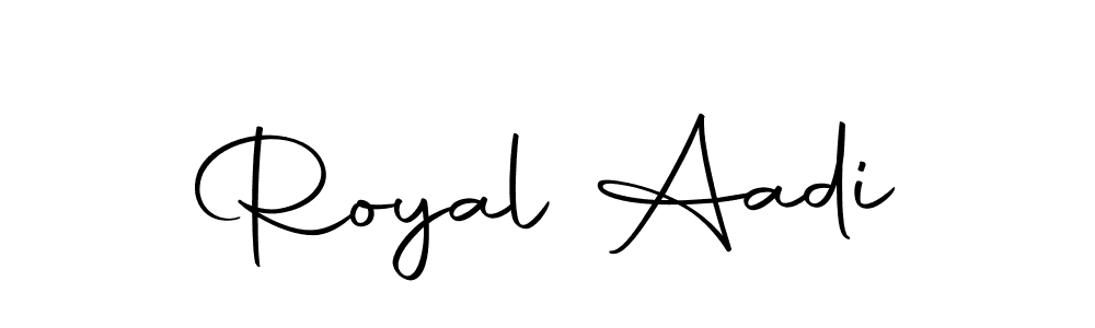 Also You can easily find your signature by using the search form. We will create Royal Aadi name handwritten signature images for you free of cost using Autography-DOLnW sign style. Royal Aadi signature style 10 images and pictures png