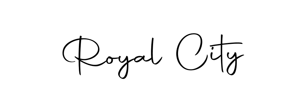 Make a beautiful signature design for name Royal City. With this signature (Autography-DOLnW) style, you can create a handwritten signature for free. Royal City signature style 10 images and pictures png