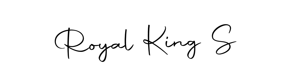You should practise on your own different ways (Autography-DOLnW) to write your name (Royal King S) in signature. don't let someone else do it for you. Royal King S signature style 10 images and pictures png