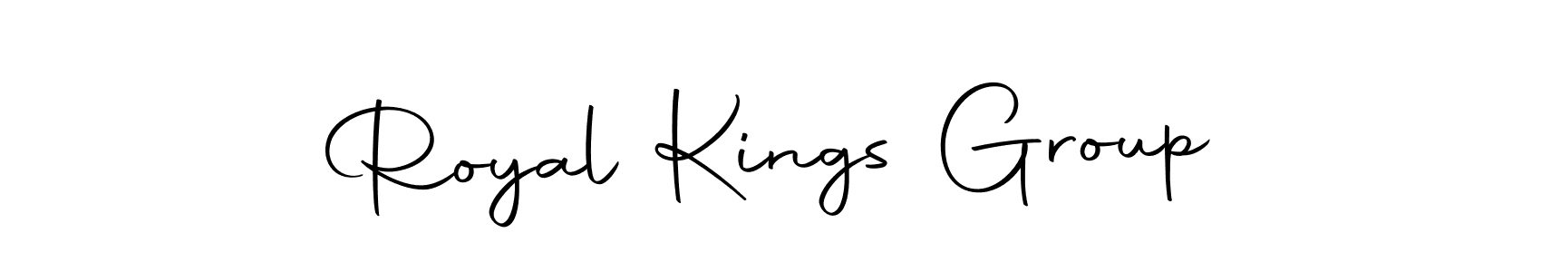 How to make Royal Kings Group name signature. Use Autography-DOLnW style for creating short signs online. This is the latest handwritten sign. Royal Kings Group signature style 10 images and pictures png