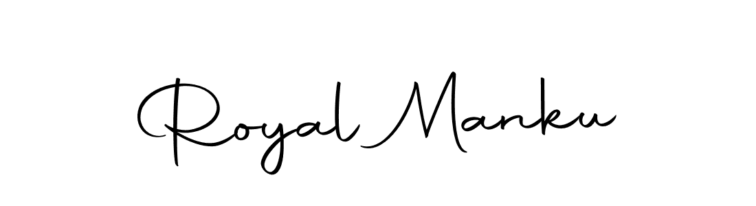 Create a beautiful signature design for name Royal Manku. With this signature (Autography-DOLnW) fonts, you can make a handwritten signature for free. Royal Manku signature style 10 images and pictures png