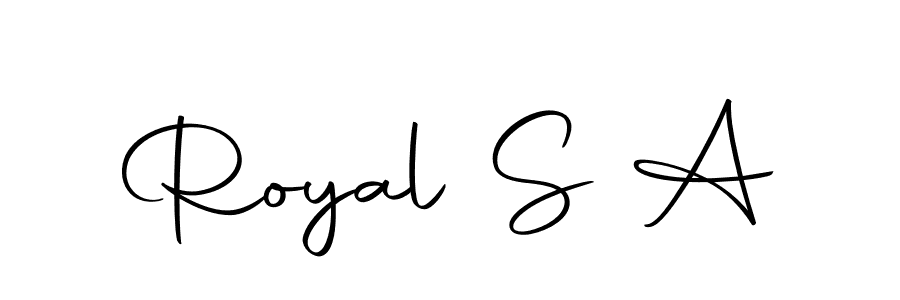 The best way (Autography-DOLnW) to make a short signature is to pick only two or three words in your name. The name Royal S A include a total of six letters. For converting this name. Royal S A signature style 10 images and pictures png