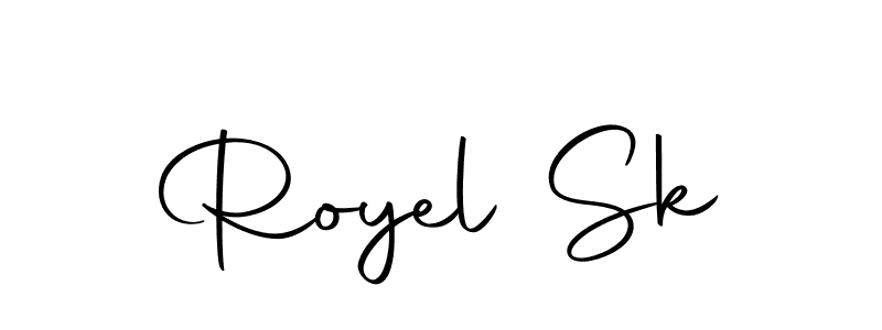 Make a beautiful signature design for name Royel Sk. With this signature (Autography-DOLnW) style, you can create a handwritten signature for free. Royel Sk signature style 10 images and pictures png