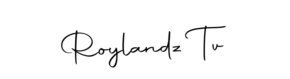 Roylandz Tv stylish signature style. Best Handwritten Sign (Autography-DOLnW) for my name. Handwritten Signature Collection Ideas for my name Roylandz Tv. Roylandz Tv signature style 10 images and pictures png
