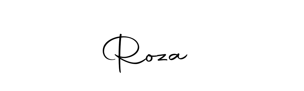 This is the best signature style for the Roza❤️ name. Also you like these signature font (Autography-DOLnW). Mix name signature. Roza❤️ signature style 10 images and pictures png