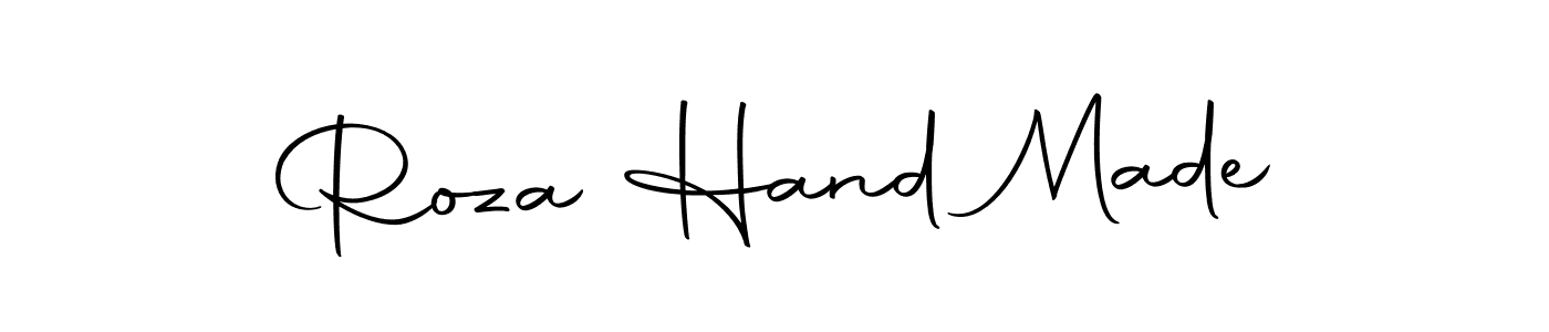 Also we have Roza Hand Made name is the best signature style. Create professional handwritten signature collection using Autography-DOLnW autograph style. Roza Hand Made signature style 10 images and pictures png