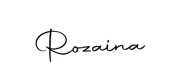 Rozaina stylish signature style. Best Handwritten Sign (Autography-DOLnW) for my name. Handwritten Signature Collection Ideas for my name Rozaina. Rozaina signature style 10 images and pictures png