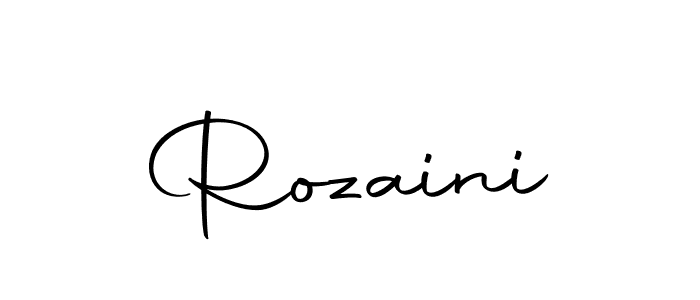 Make a beautiful signature design for name Rozaini. Use this online signature maker to create a handwritten signature for free. Rozaini signature style 10 images and pictures png