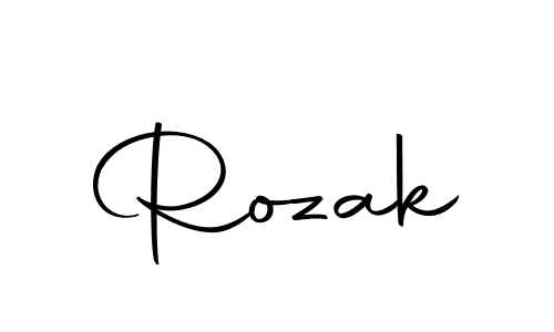 if you are searching for the best signature style for your name Rozak. so please give up your signature search. here we have designed multiple signature styles  using Autography-DOLnW. Rozak signature style 10 images and pictures png