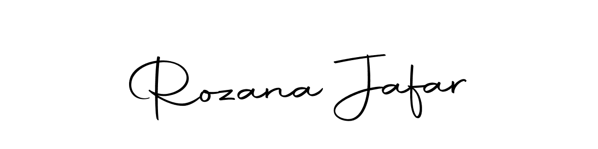 if you are searching for the best signature style for your name Rozana Jafar. so please give up your signature search. here we have designed multiple signature styles  using Autography-DOLnW. Rozana Jafar signature style 10 images and pictures png