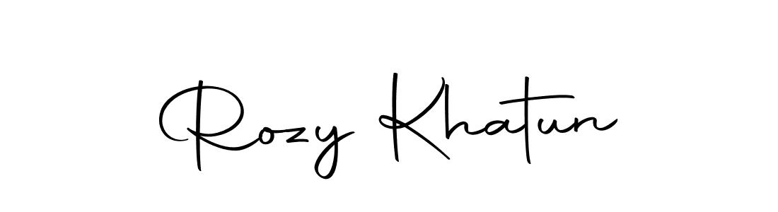 Similarly Autography-DOLnW is the best handwritten signature design. Signature creator online .You can use it as an online autograph creator for name Rozy Khatun. Rozy Khatun signature style 10 images and pictures png