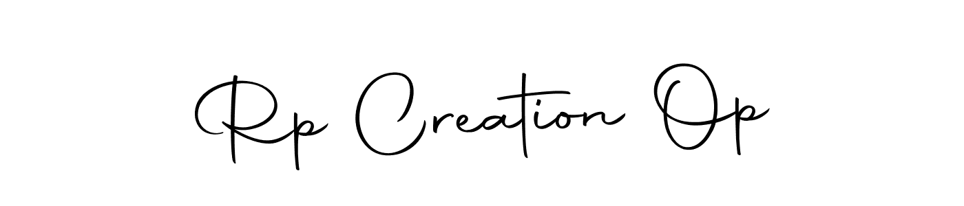 Use a signature maker to create a handwritten signature online. With this signature software, you can design (Autography-DOLnW) your own signature for name Rp Creation Op. Rp Creation Op signature style 10 images and pictures png