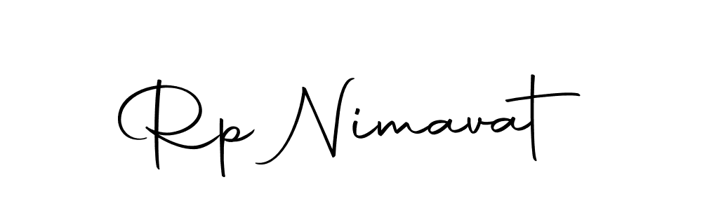 The best way (Autography-DOLnW) to make a short signature is to pick only two or three words in your name. The name Rp Nimavat include a total of six letters. For converting this name. Rp Nimavat signature style 10 images and pictures png