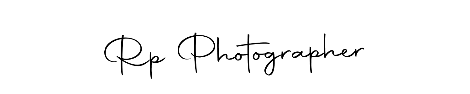 How to make Rp Photographer name signature. Use Autography-DOLnW style for creating short signs online. This is the latest handwritten sign. Rp Photographer signature style 10 images and pictures png