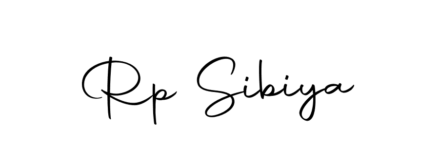 Create a beautiful signature design for name Rp Sibiya. With this signature (Autography-DOLnW) fonts, you can make a handwritten signature for free. Rp Sibiya signature style 10 images and pictures png