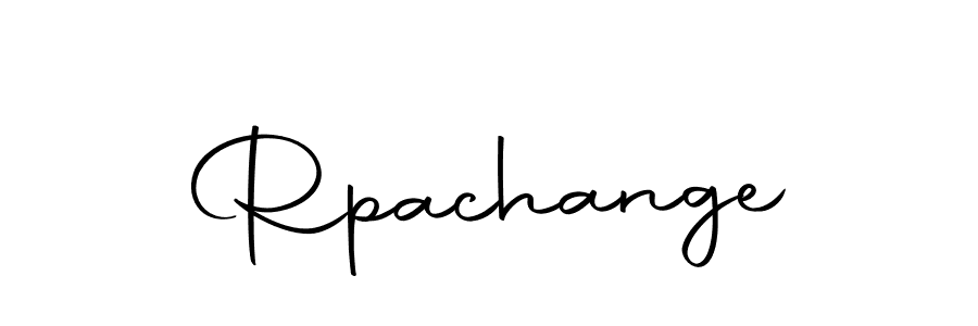 Make a beautiful signature design for name Rpachange. Use this online signature maker to create a handwritten signature for free. Rpachange signature style 10 images and pictures png