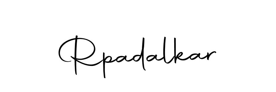 How to Draw Rpadalkar signature style? Autography-DOLnW is a latest design signature styles for name Rpadalkar. Rpadalkar signature style 10 images and pictures png